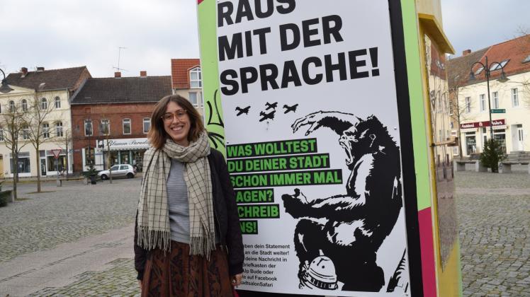 Juliette Cellier hofft auf eine rege Beteiligung der Wittenberger. 