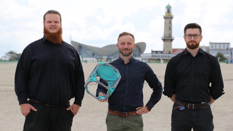Haben Framework Robotics gegründet: Robert Balduhn, Nico Günzel und Maximilian Hackl (v.l.) 