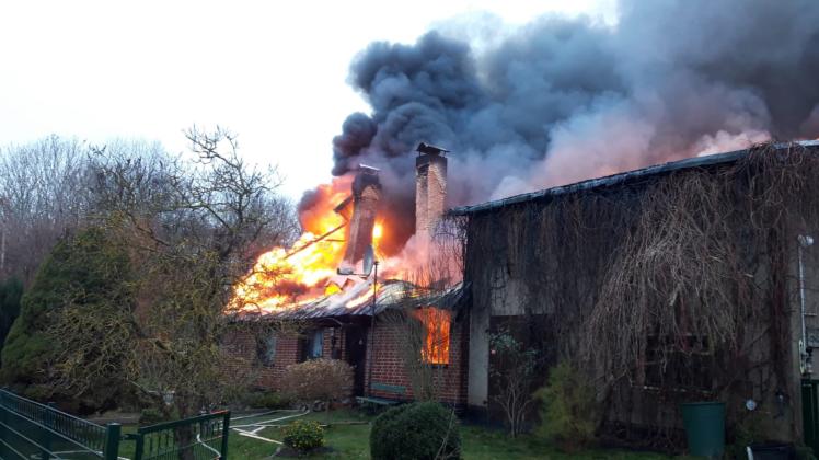 Hastorf: Brand in Bauernhaus ausgebrochen 