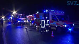 Mann stirbt bei schwerem Unfall auf A 20 nahe Ziesendorf