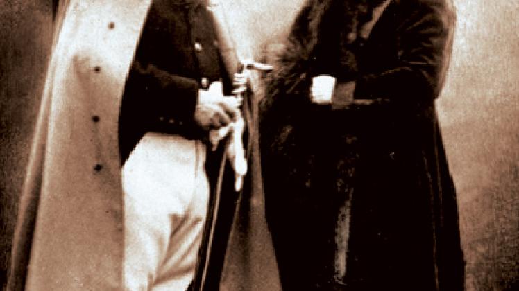 Das Kaiserpaar Wilhelm II. und Auguste Victoria  um 1912.  Fotos: Reimer Wulf