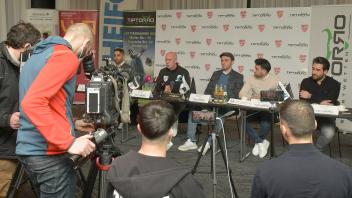 Pressekonferenz neuer Trainer Türkgücü Mario Basler