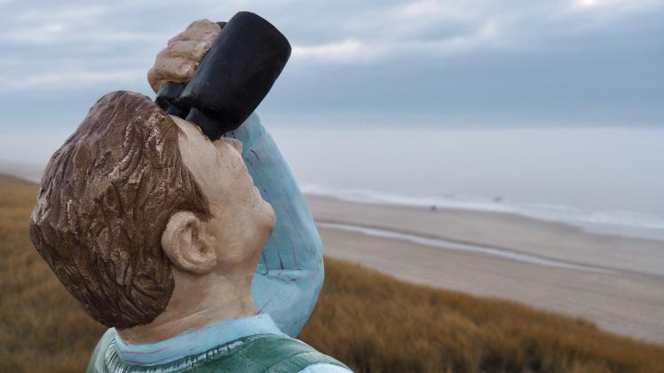 Bird Spotter als Touristendarsteller.