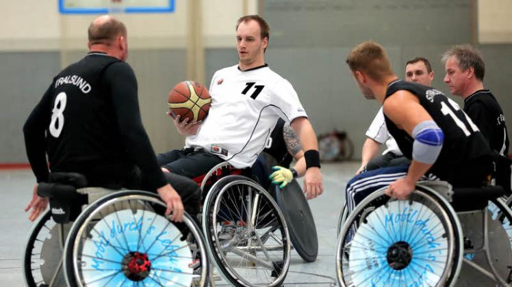 Auch Rollstuhl-Basketball gehört zum Angebot des SV Adelby, der knapp 1000 Mitglieder in 19 Sportarten hat. 