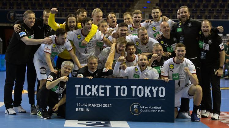 Mission erfüllt: Die deutsche Handball-Nationalmannschaft hat sich für die Olympischen Spiele 2021 in Tokio qualifiziert.