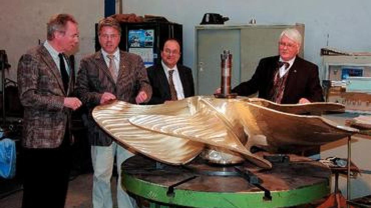 Piening Propeller Neuer IHKChef zu Besuch SHZ