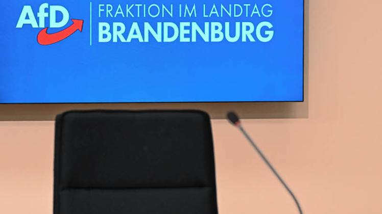 IIn der Parlamentarischen Kontrollkommission des Brandenburger Landtags zur Überwachung des Verfassungsschutzes bleibt der AfD-Stuhl weiterhin leer (Symbolbild).