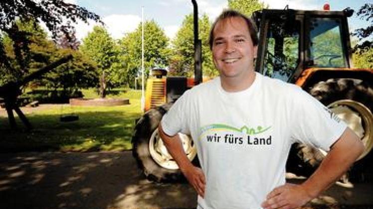 Ehrenamtliches Engagement ist für ihn selbstverständlich: Sören Kruse von der Landjugend Grundhof. Foto: Ruff