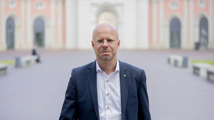 Andreas Kalbitz, parteiloses Mitglied der AfD-Fraktion im Landtag von Brandenburg. 