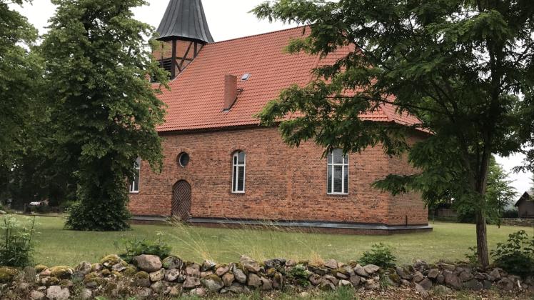 Die Kirche Groß Laasch verlor im Juli 1917 ihre Glocke. 