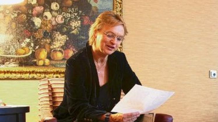 Elke Heidenreich liest aus ihrem neuen  Buch.  Foto: J. Ebert