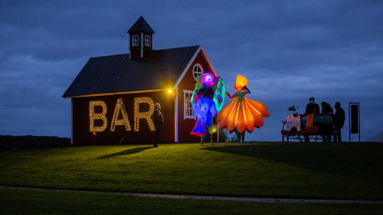 Die Stelzenläufer haben auch in diesem Jahr das Festival eröffnet