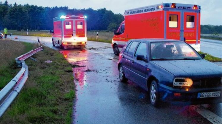 Unfall Auf Der Autobahn Mit Vier Verletzten Shz 5514