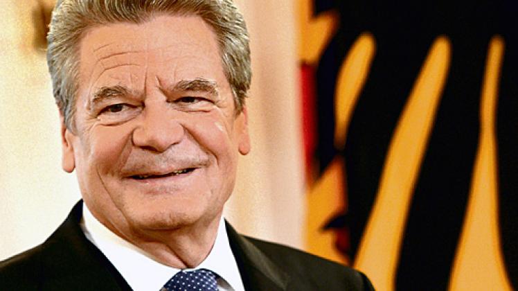 Bundespräsident Joachim Gauck. Foto: dpa