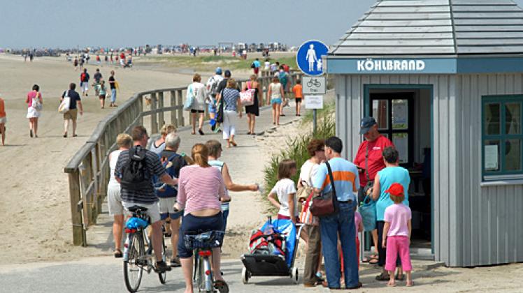 Eintritt für den Strand: Nach dem Willen von Touristikern und Wirtschaftsminister soll das in Schleswig-Holstein bald Vergangenheit sein. Foto: grafikfoto.de