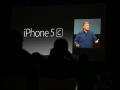 Apples Marketingchef Phil Schiller stellt das iPhone 5C vor. 