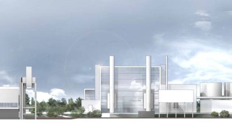 Entwurf: So könnte das geplante Gaskraftwerk in Wedel aussehen – sollten die Rückkauf-Befürworter gewinnen, ist der Bau jedoch fraglich. 
