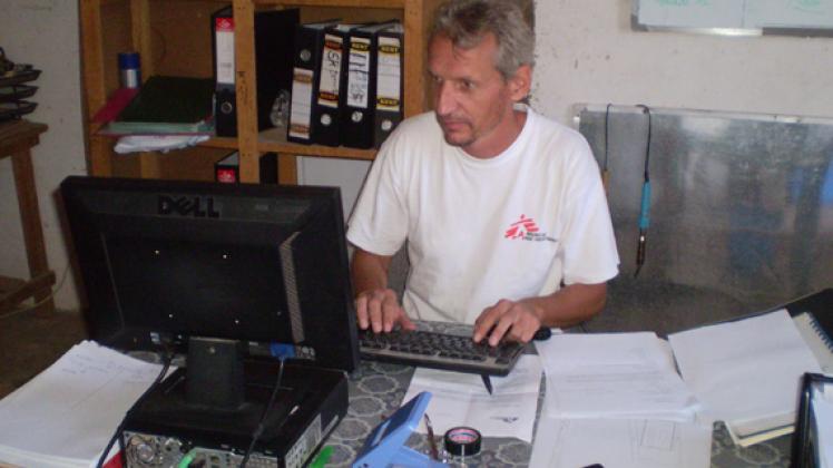 In Äthiopien beginnt der Tag für Stephan Gubsch um 8 Uhr im Büro.Privat In Äthiopien beginnt der Tag für Stephan Gubsch um 8 Uhr im Büro.Privat
