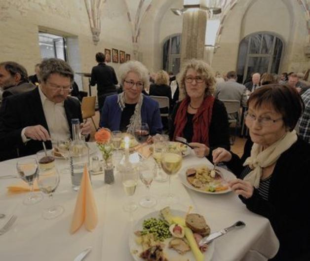 Eine Zusammenarbeit  im Bereich Kultur über die Stadtgrenzen  hinaus  halten Eva Doßmann, Monika Reh, Renate und Günter Klein (v.r.n.l.) für  wichtig.