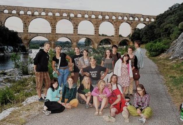 Ein ganztägiger Badeausflug zum römischen Aquädukt "Pont du Guard" bei Avignon ist obligatorischer Programmpunkt der Süd frankreich-Reise.Nowack Ein ganztägiger Badeausflug zum römischen Aquädukt "Pont du Guard" bei Avignon ist obligatorischer Programmpunkt der Süd frankreich-Reise.Nowack