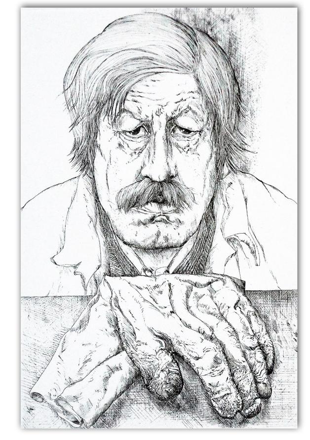 „Mit Handschuh nachdenklich“ (1981) ©Steidl Verlag Göttingen „Mit Handschuh nachdenklich“ (1981) ©Steidl Verlag Göttingen
