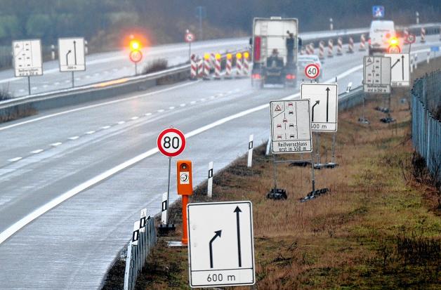 Bis hierhin und nicht weiter: Kurz vor Bad Segeberg ist die A20 derzeit zu Ende. Bis hierhin und nicht weiter: Kurz vor Bad Segeberg ist die A20 derzeit zu Ende.