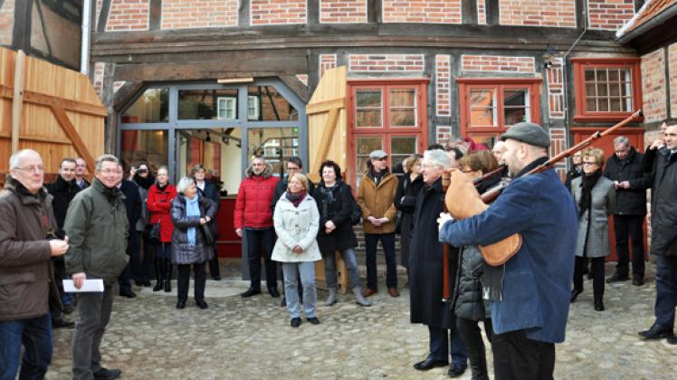 Das Herzstück im Museum: die  Dampfmaschine aus dem Hagenower Sägewerk. Foto: kahe