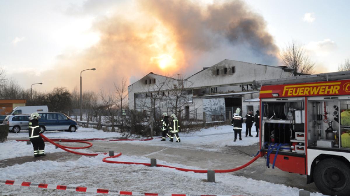 Großbrand in Rostock NNN