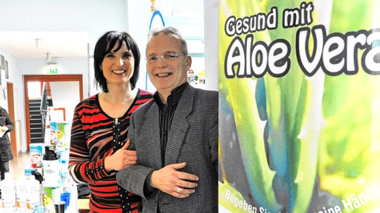 Von Innen gesund werden mit Aloe Vera: Dafür stehen Antje Berendt und Jürgen Schermesser. Sie vertrauen auf die Heilkraft dieser Pflanze. Sabrina Panknin