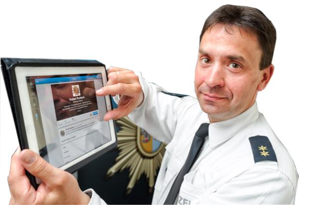 Startete die Twitter-Kampagne: Polizeichef Michael Ebert.