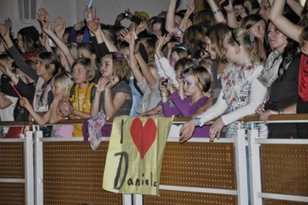 Frenetisch jubelten die Fans ihrem Idol zu. Lisa Kleinpeter (5)