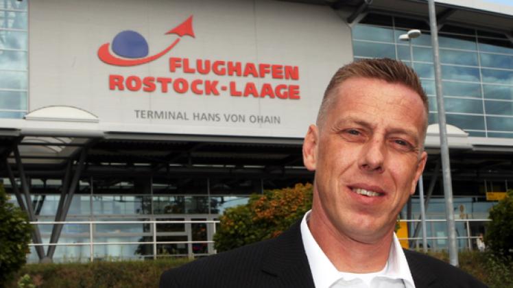 Carsten Herget, Geschäftsführer des Flughafens Rostock-Laage