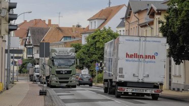 Für den Schwerverkehr brächte eine "echte" Umgehungsstraße noch am ehesten Vorteile.  Foto: Eckhard Rosentreter