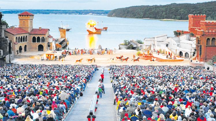 Premiere am 23. Juni: Die Störtebeker-Festspiele auf der Insel Rügen laden in diesem Jahr zur 20. Nauauflage ein. 