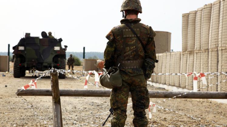 Truppenübungsplatz Lübtheen schließt 2014 seine Pforten. dpa 