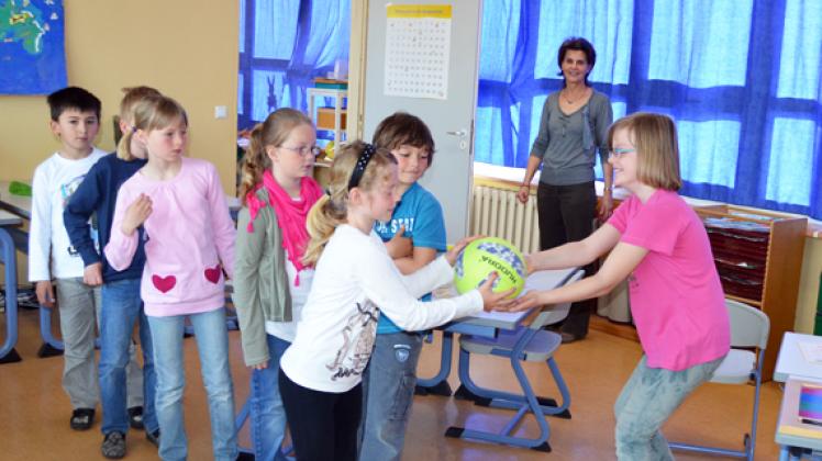 In der Grundschule am Rugard in Bergen auf Rügen ist Inklusion seit zwei Jahren Praxis.Marlis tautz