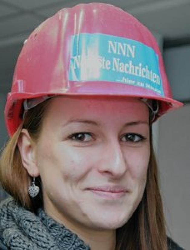 Sophie Pawelke ist Volontärin bei den NNN und begleitet den Bau des Darwineums.