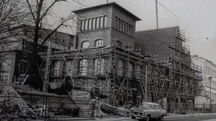 Das Haus der DSF während der Umbauten 1977 Fotosammlung: Jens Andrasch