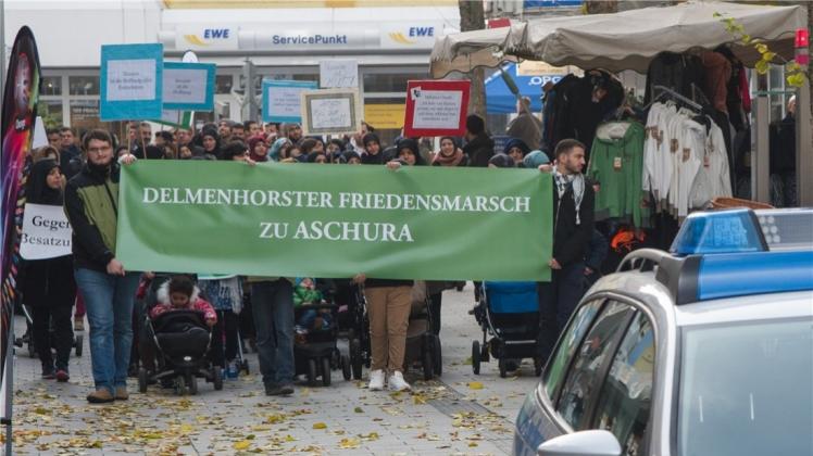 Der Verein „Islamischer Weg“ richtet am 15. Oktober seinen Friedensmarsch zu Aschura aus. Archivfoto: Andreas Nistler