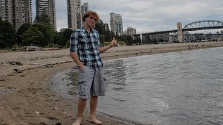 Florian Lemke besuchte während seines Auslandsaufenthaltes auch die Stadt Vancouver. Foto: privat