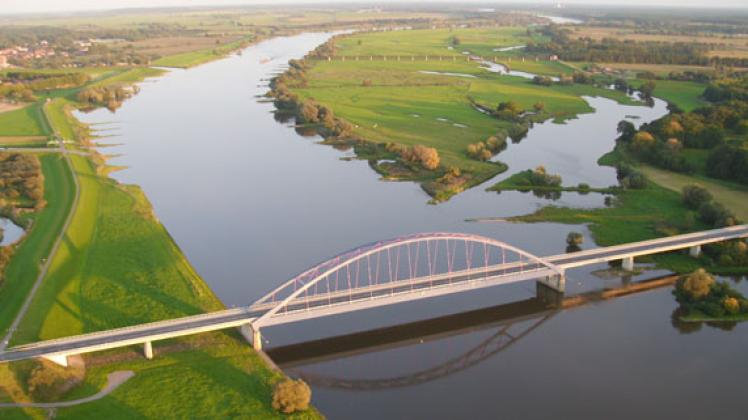 Der Hochwasserschutz im Unesco-Biosphärenreservat Flusslandschaft Elbe ist eine Fördermaßnahme im Leader-Förderungsplan. Foto: Eckehardt Fuhrmann