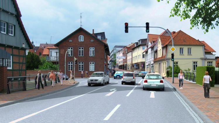 Autofahrer müssen längere Wartezeiten in Ratzeburg einplanen.  Horst Kömme