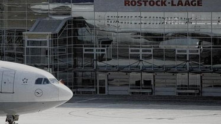 Der Flughafen Rostock-Laage braucht mehr Geld. Das Land  will seine Zahlungen aufstocken, wenn auch die Gesellschafter mitziehen.  ddp