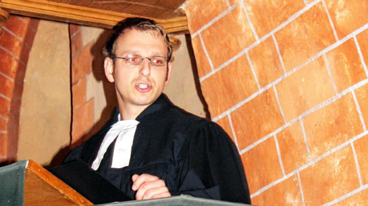 Christian Lange, Pastor Kirchgemeinde Vellahn-Pritzier Foto: Archiv 