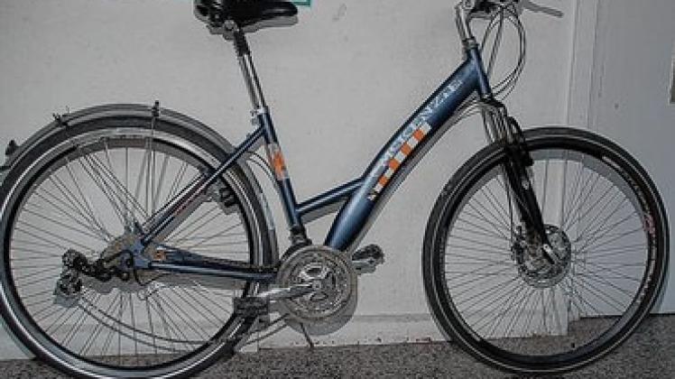 Mit diesem Fahrrad ist der Einbrecher zum Tatort gefahren.