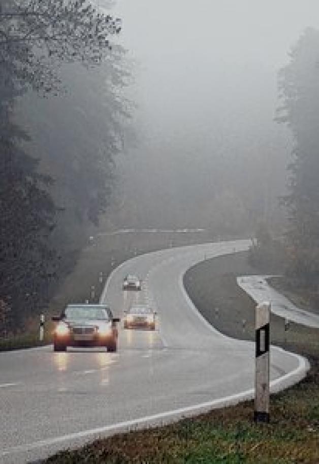 Die Leiden des Herbstes: Schlechte Sicht, Nebel und Regen ...