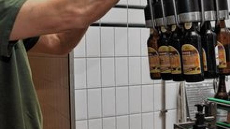 Bierverladung im Vielanker BrauhausPohle