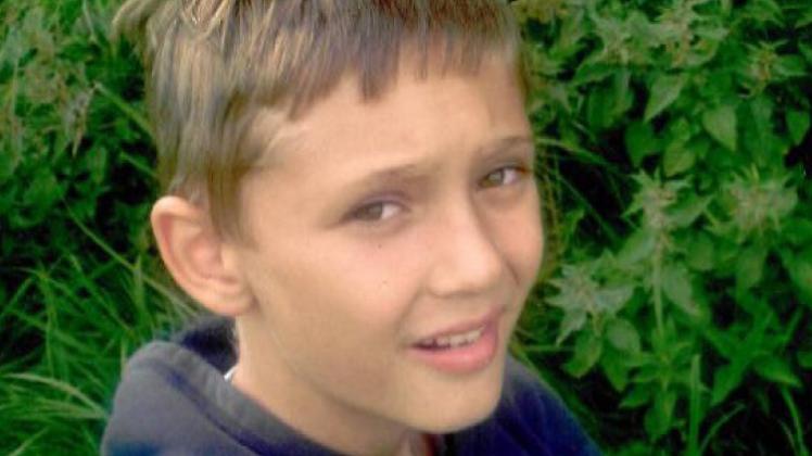 Ein undatiertes Handoutfoto der Polizei zeigt den 12 Jahre alten Florian Horn aus Rostock-Schmarl. dpa