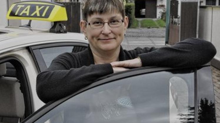 Ist gegen eine Erhöhung der Taxitarife: Unternehmerin Kerstin Huneck aus Wittenberge.Hanno taufenbach