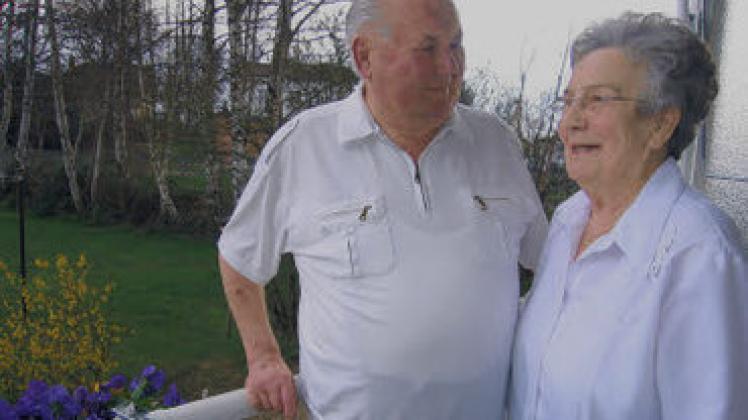 Werner und Edith Kluge: Vor zwei Jahren feierten sie ihre diamantene Hochzeit, seit 54 Jahren sind sie am Ostring 26 in Parchim zu HauseChristiane Großmann
